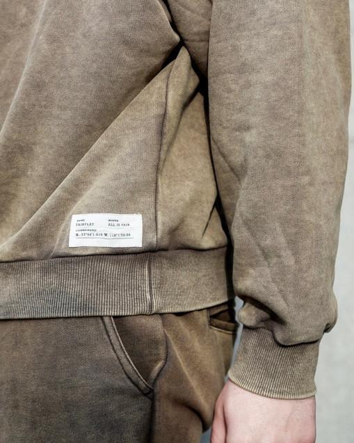 BRONX LS CREW OLIVE