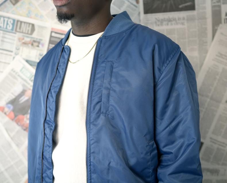 FLIGHT SATIN BOMBER JACKET