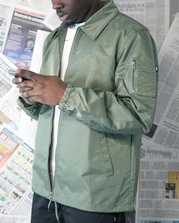 FLIGHT SATIN COACHES JACKET