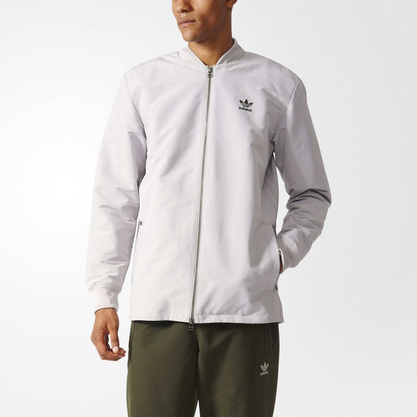 WOVEN TRACK TOP